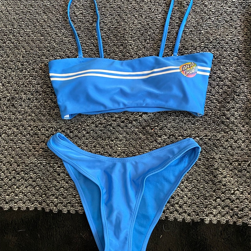Santa Cruz Blue Bikini Set